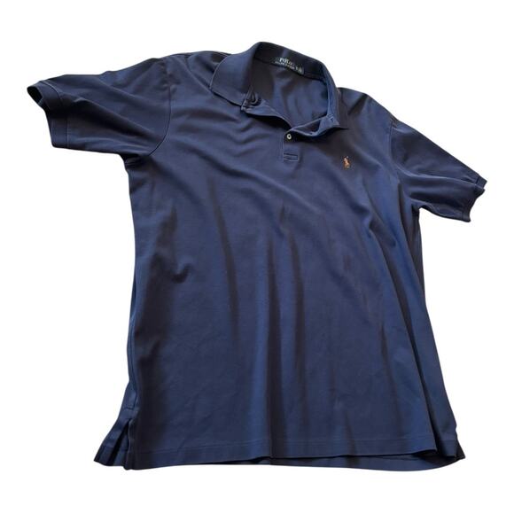 Polo Ralph Lauren Navy Blue Polo Size XLT - Picture 1 of 3